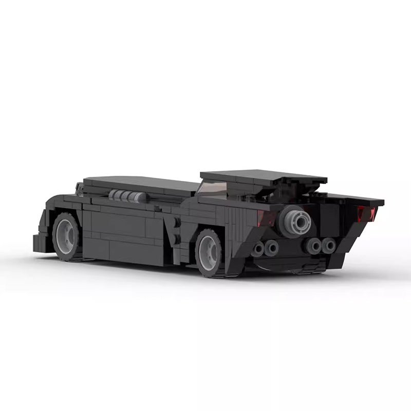 Moc-93430 Compatible With Lego Batwing Car Animation Series Assembling Super Hero Bat Car Model Building Blocks Model - Image 3