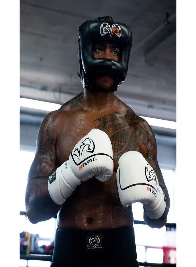 RIVAL Boxing RHGFS3 Face-Saver Sparring Headgear - Wide Eye Opening, Premium Leather, and Thermoplastic Inner Frame - Image 5