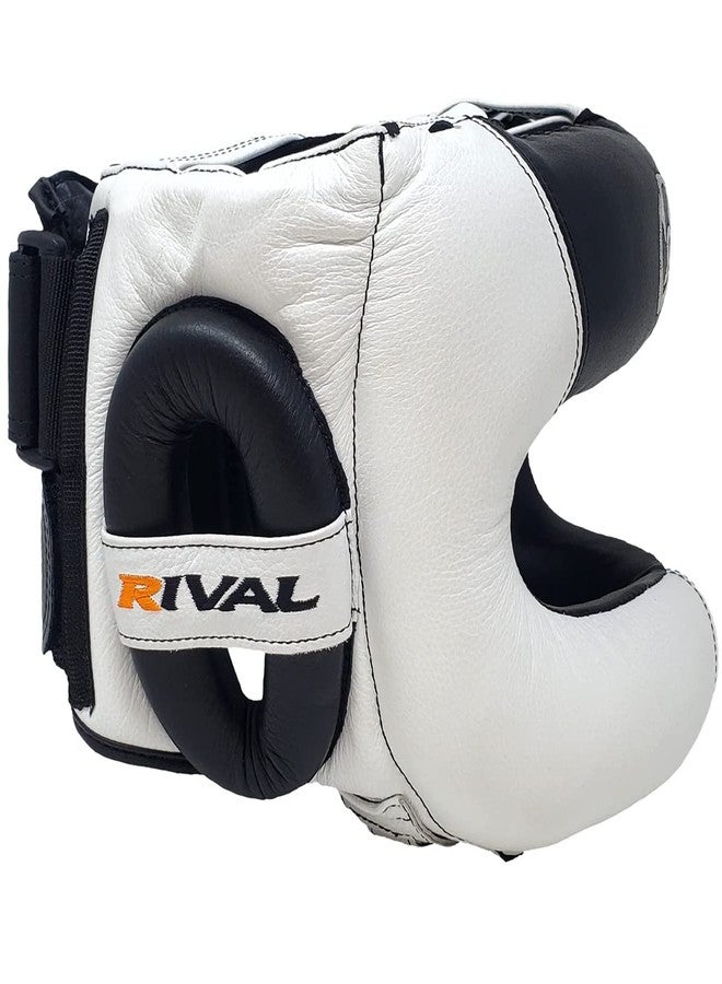 RIVAL Boxing RHGFS3 Face-Saver Sparring Headgear - Wide Eye Opening, Premium Leather, and Thermoplastic Inner Frame - Image 3