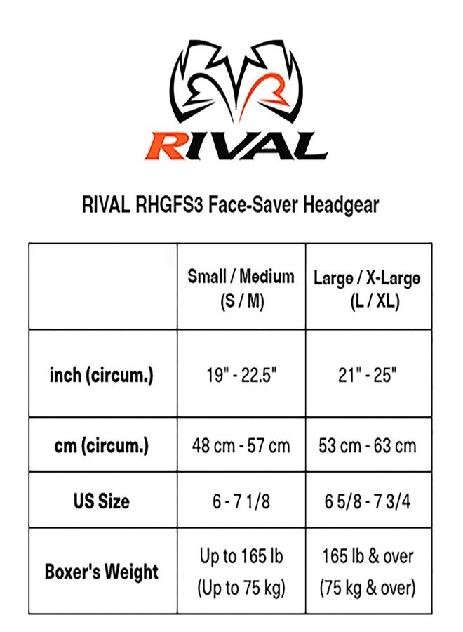 RIVAL Boxing RHGFS3 Face-Saver Sparring Headgear - Wide Eye Opening, Premium Leather, and Thermoplastic Inner Frame - Image 4