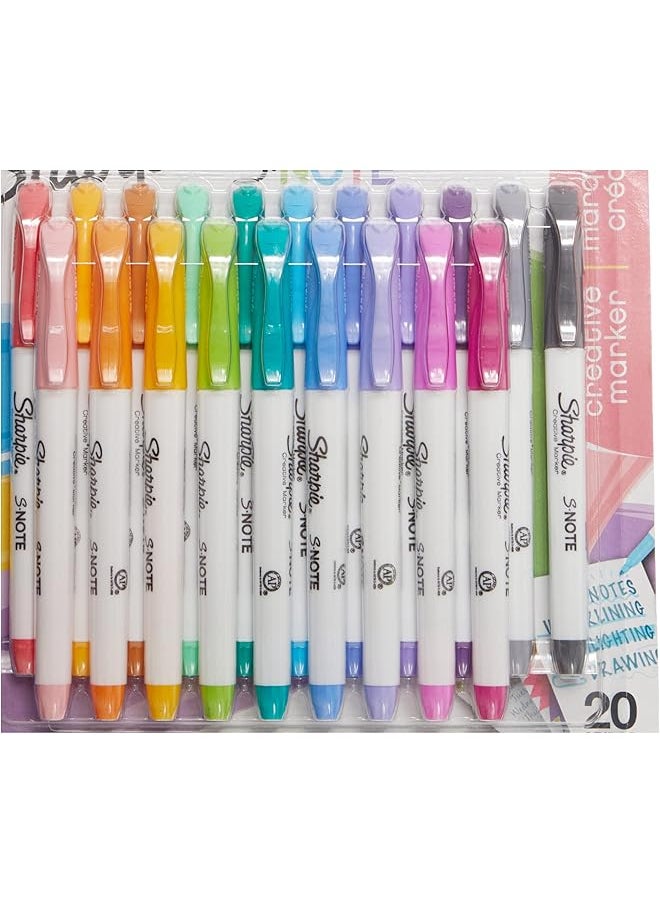 Sharpie 2139179 Permanent Marker Multicolor 20 Pieces  - Image 3