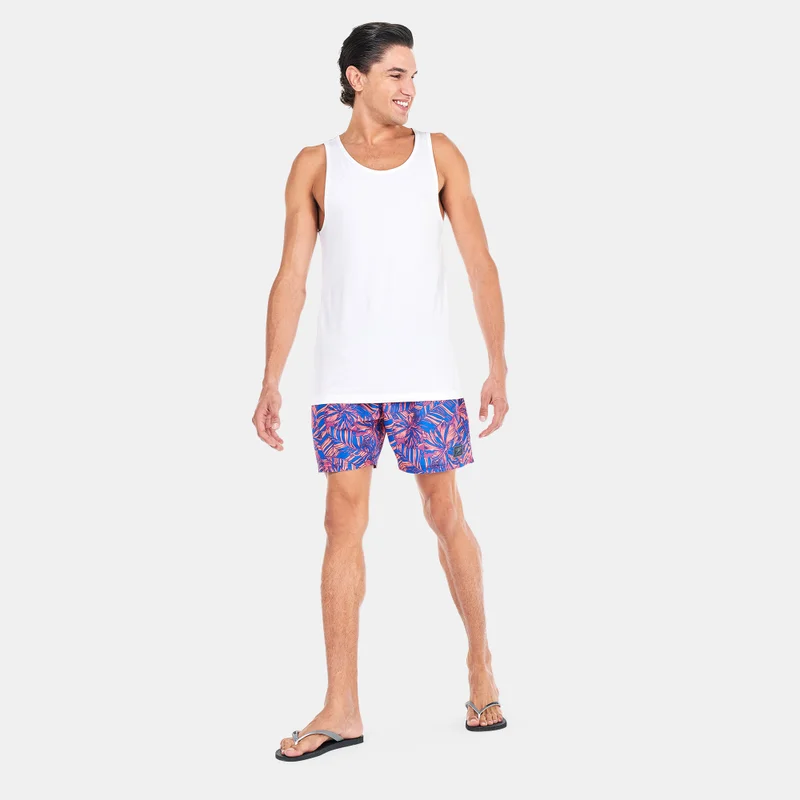 speedo Men's Printed Leisure Swimming Shorts (16-Inch)