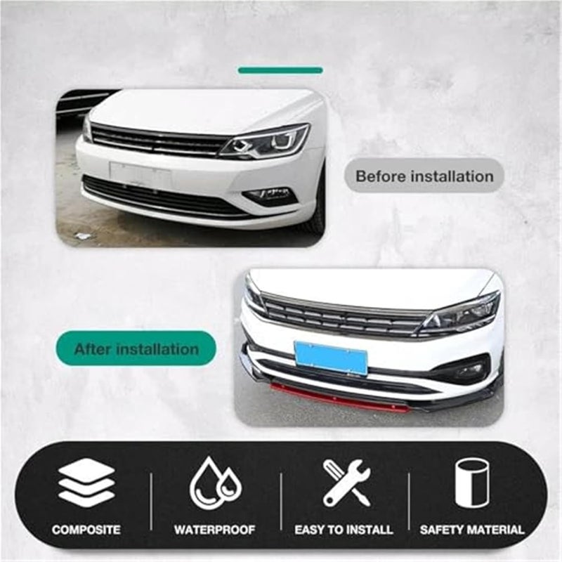 Vuzmode Car Front Lip Bumper Spoiler for VW Polo - Image 4