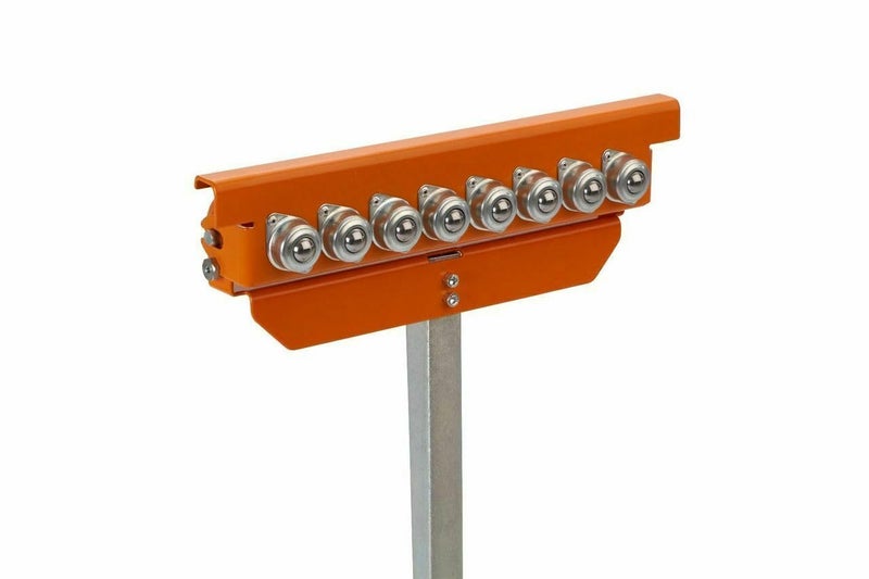 BORA Portamate PM-5093 Tri Function Pedestal Roller 11.25" Polished Steel Roller, Ball Bearing Multi-Directional Rollers - Image 4