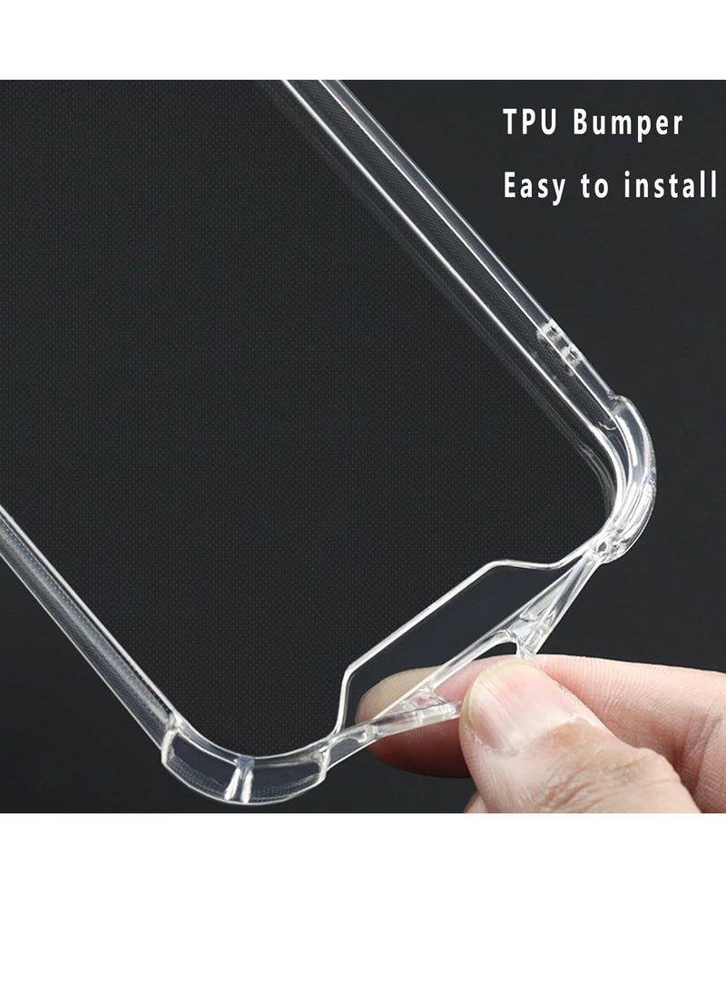 ELTRAZONE Nothing Phone 2 Case Clear, Hard PC Back + Soft TPU Bumper Crystal Clear Slim Fit Lightweight Transparent Skin Cover Shockproof Non-Slip Anti-Yellow Heavy Duty Protection (Clear) - Image 3