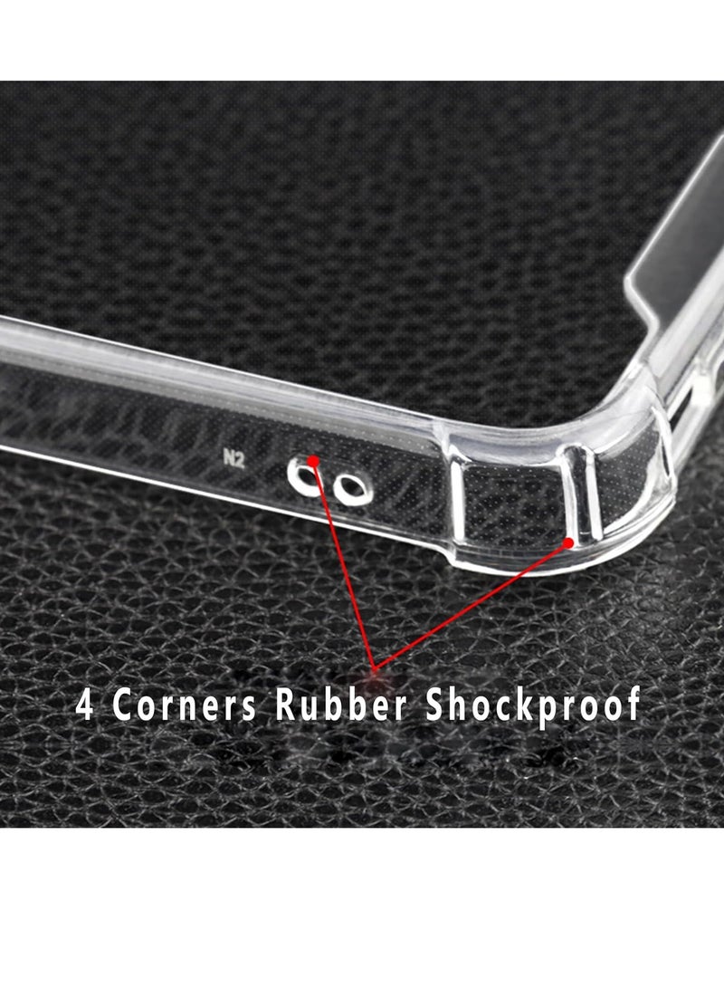 ELTRAZONE Nothing Phone 2 Case Clear, Hard PC Back + Soft TPU Bumper Crystal Clear Slim Fit Lightweight Transparent Skin Cover Shockproof Non-Slip Anti-Yellow Heavy Duty Protection (Clear) - Image 4