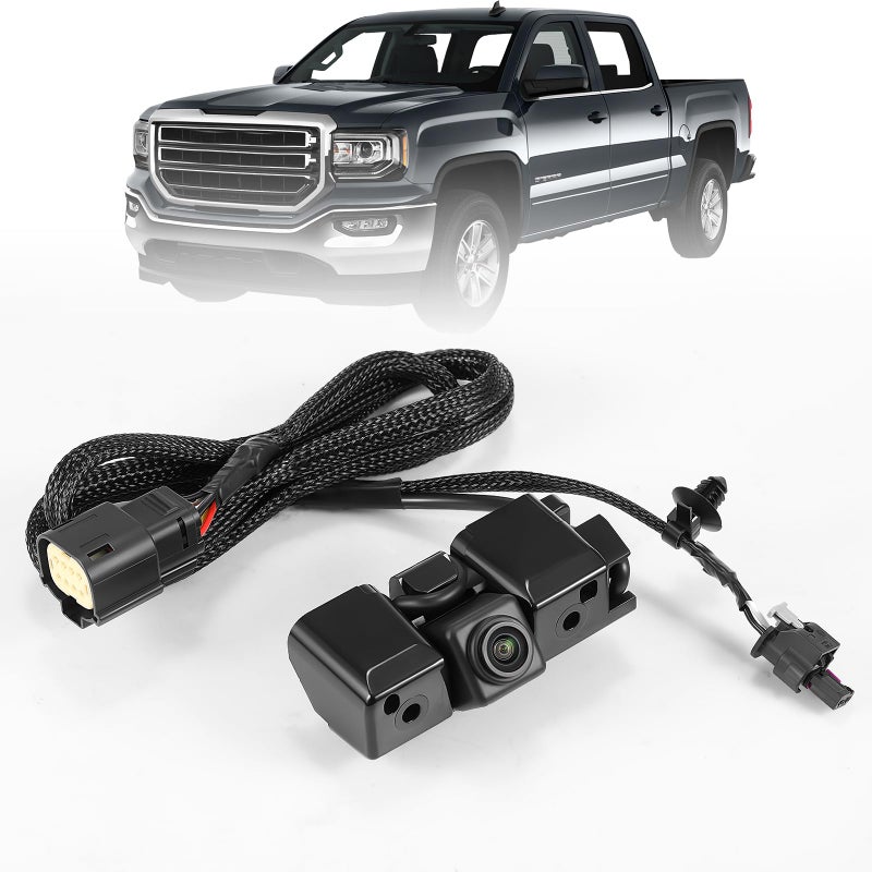 ISINSWIFT Backup Camera Rear View Camera Fit for Chevy Silverado GMC Sierra 1500 2500 3500 20162019 Parking Park Assist Camera Replaces 84062896 - Image 2