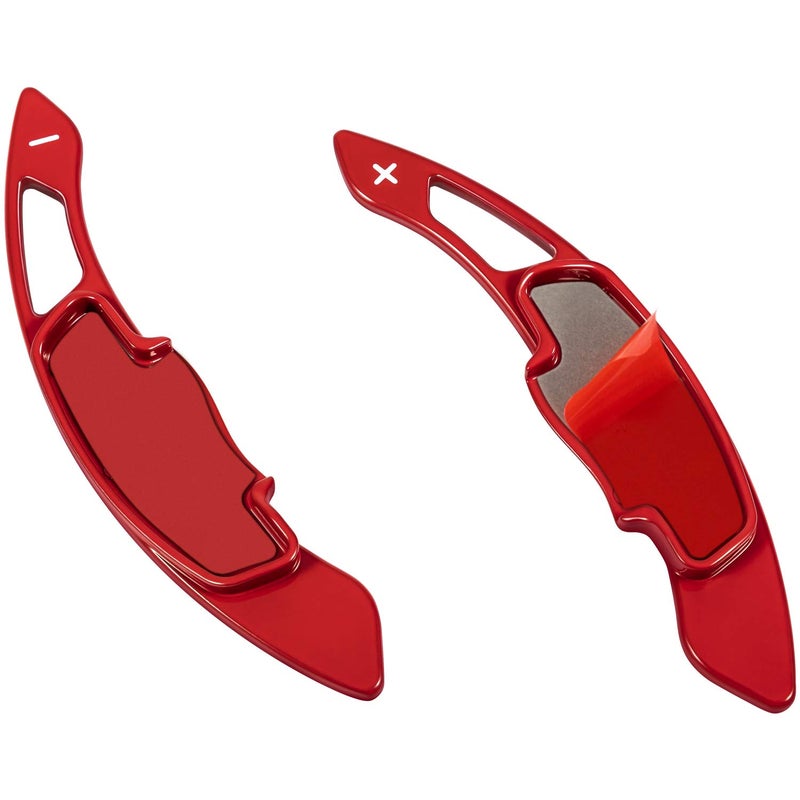 Bonbo Red Sports Aluminum Steering Wheel Paddle Shifter Extension Cover trim interior Accessories for Honda Accord Civic Insight CR-V - Image 5