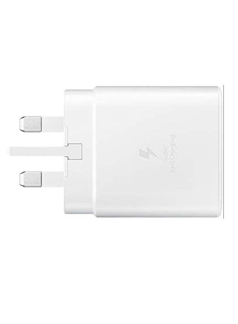 Samsung Original 45W USB-C Tablet and Mobile Phone Wall/Mains Plug Charger – Genuine Super Fast Charging 2.0 for Samsung Galaxy Note S10+ and other USB Type C Devices– White,  - Image 2