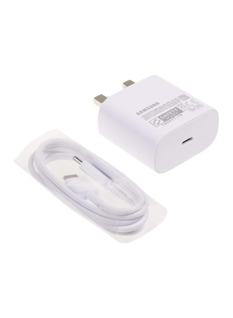 Samsung Original 45W USB-C Tablet and Mobile Phone Wall/Mains Plug Charger – Genuine Super Fast Charging 2.0 for Samsung Galaxy Note S10+ and other USB Type C Devices– White,  - Image 5