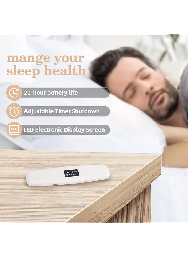 erorex Pillow Speaker Silent Bluetooth Wireless Speaker Under Pillow Sleep Aid White Noise Stereo Sound Machine For Baby Adults Kids Bone Conduction Supports Tf Function Office Privacy Home Gift  - Image 5