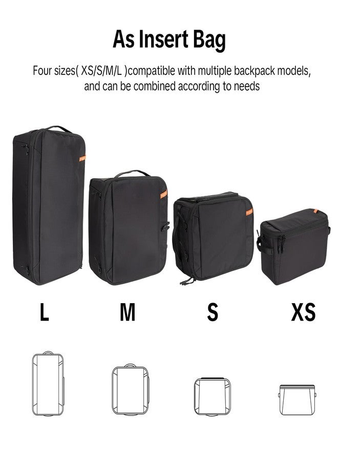 PGYTECH Small Camera Insert Bag, Waterproof Lens Pouch for Photographers and Traveler, Lightweight DSLR/SLR Lens Carring Case with Thicken Partition for Canon/Nikon/Sony/Mirrorless Cameras - Image 3