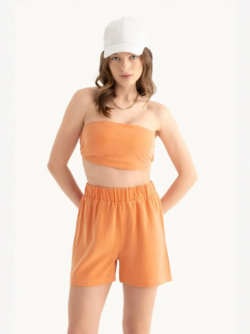 زوبعة شورتات كاجوال بخصر مطاطي