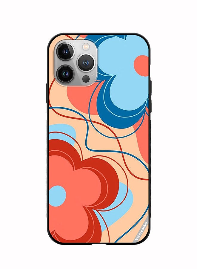 VR CREATIVE Protective Case Cover For Apple iPhone 11 Pro Flower Design Multicolour - Image 1