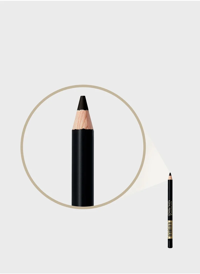 Max Factor Kohl Pencil Eyeliner - 020 - Black, 4G