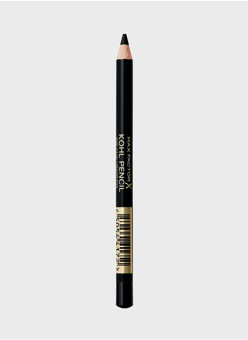 Max Factor Kohl Pencil Eyeliner - 020 - Black, 4G
