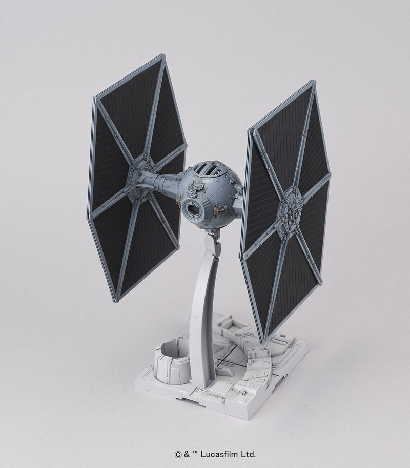 BANDAI SPIRITS Bandai Hobby - Star Wars - Tie Fighter, Bandai Spirits Star Wars 1/72 Vehicle Model Kit - Image 2