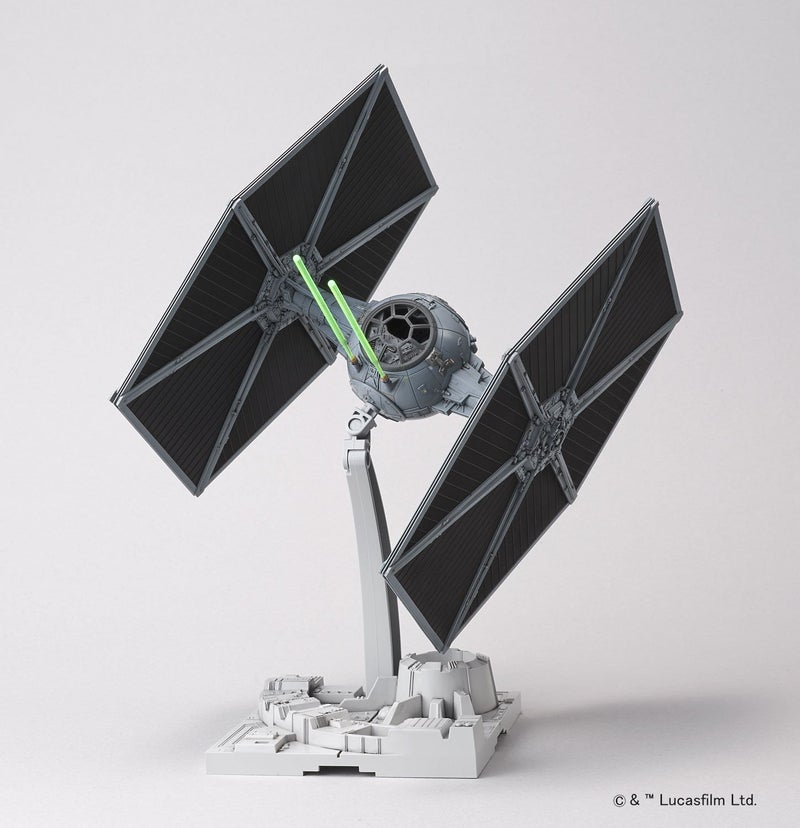 BANDAI SPIRITS Bandai Hobby - Star Wars - Tie Fighter, Bandai Spirits Star Wars 1/72 Vehicle Model Kit - Image 5