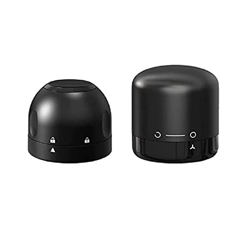 PRAYAS Champagne and Wine Stopper - Pack of 2 Leak-Proof Lockable Reusable Bottle Stoppers, Sealed Preserver Corks, Caps Saver for Wine - Image 1