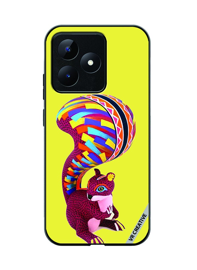 Protective Case Cover For Realme C53 Squirrel Design Multicolour