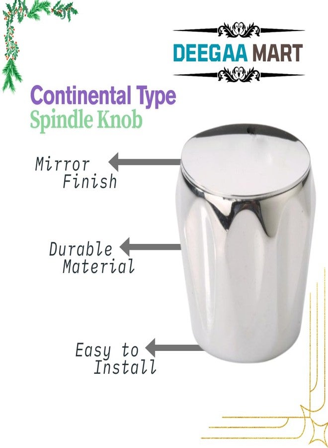 DEEGAA MART Tap Spindle Replacement Kit - Compatible with Jaquar Type Taps (New Continental Model) - Includes 2 Nos Handle/Knob Pieces - Water Tap Spare Parts & Accessories - Image 4