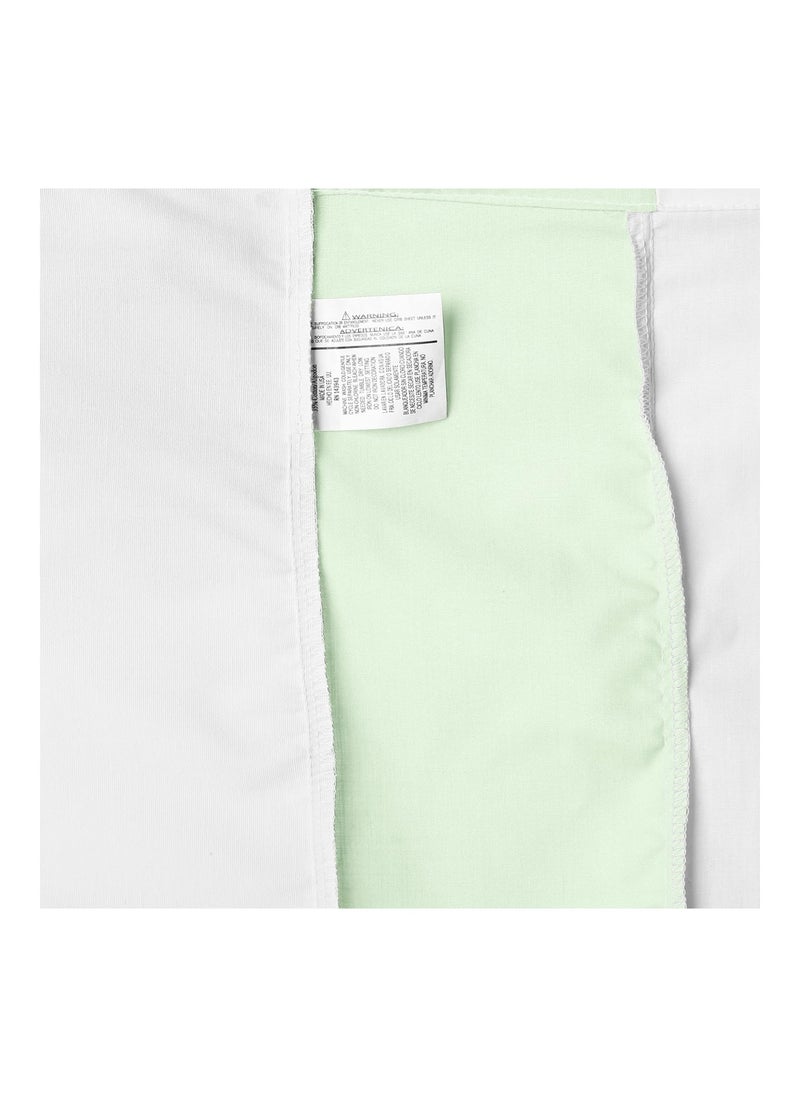 Baby Doll Sweet Lodge Collection Crib Skirt/Dust Ruffle In Mint  - Image 3