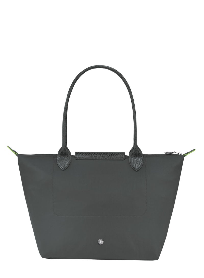 لونج شامب حقيبة مستحضرات تجميل متوسطة الحجم من لونغشامب لو بلياج، رمادية جرافيتية، بحزام كتف، صديقة للبيئة، أنيقة ومتعددة الاستخدامات، حقيبة يد، حقيبة كتف - Image 4