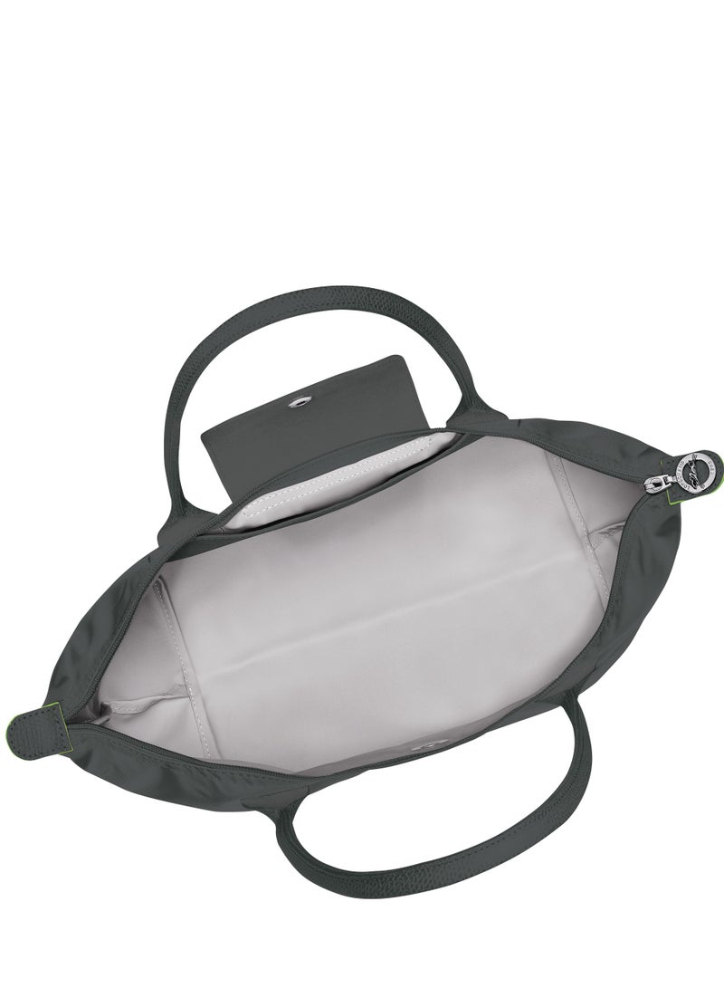 لونج شامب حقيبة مستحضرات تجميل متوسطة الحجم من لونغشامب لو بلياج، رمادية جرافيتية، بحزام كتف، صديقة للبيئة، أنيقة ومتعددة الاستخدامات، حقيبة يد، حقيبة كتف - Image 5