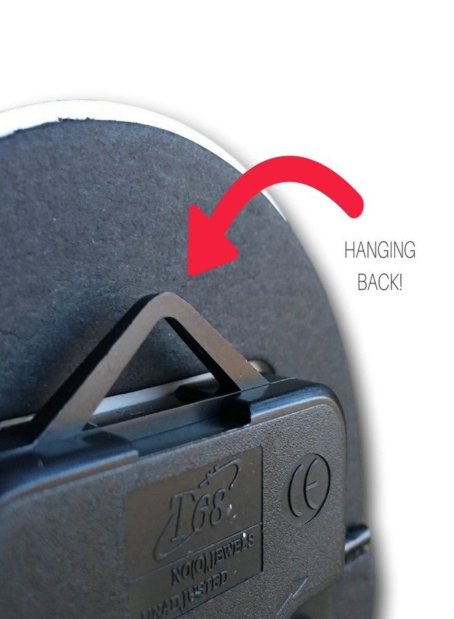 BANBERRY DESIGNS Desktop Clock for Nurse - Blue with Red Heart Stethoscope - Reads Nursing is a Work of Heart - Measures 4.25" D - Image 5