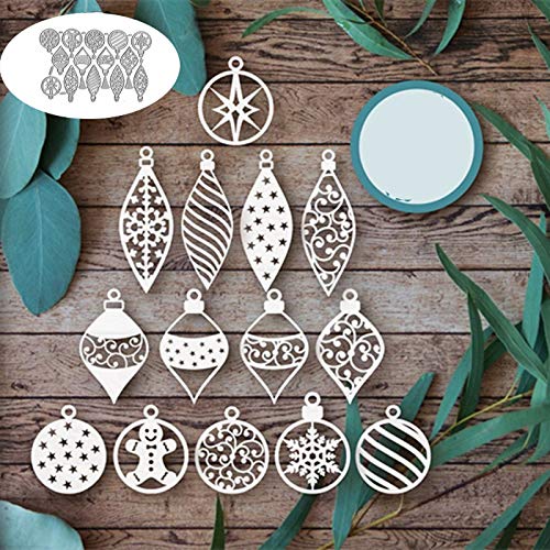 Christmas Accessories Die CutsSnowman Snowflake Star Cutting Dies Cuts for Invitation DIY Album Card Making Embossing Scrapbooking Stencils