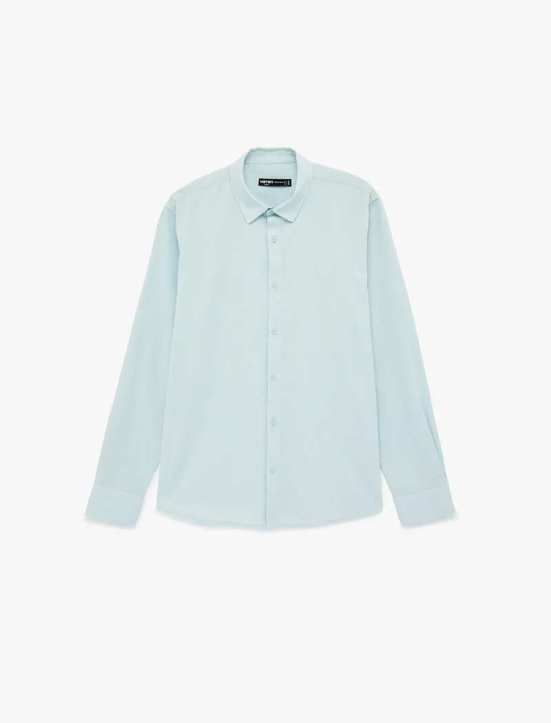 KOTON Men Shirts Ls Bsc
