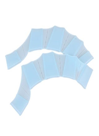 3 pair Non-Slip Silicone Swimming Hand Fins Perfect for Pool, Beach, Sea, and Diving Training - view 3