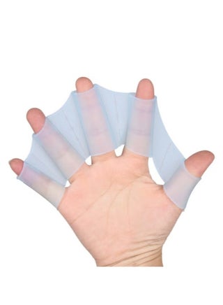 3 pair Non-Slip Silicone Swimming Hand Fins Perfect for Pool, Beach, Sea, and Diving Training - view 4