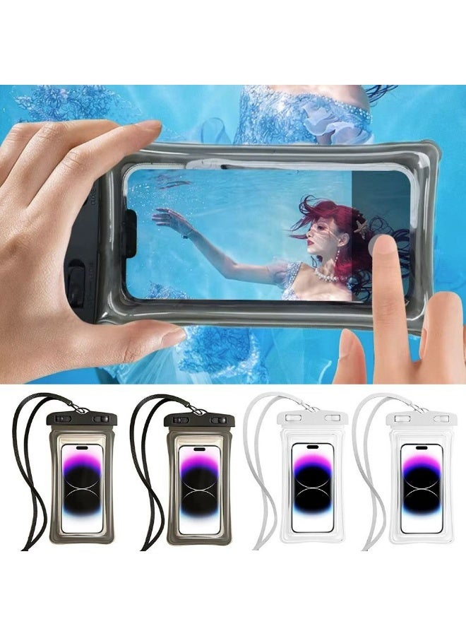 4 PCS Waterproof Phone Pouches – Universal Dry Bag for Smartphones, Water-Resistant Case for Boating, Swimming, Kayaking & Vacation Use  - Image 5