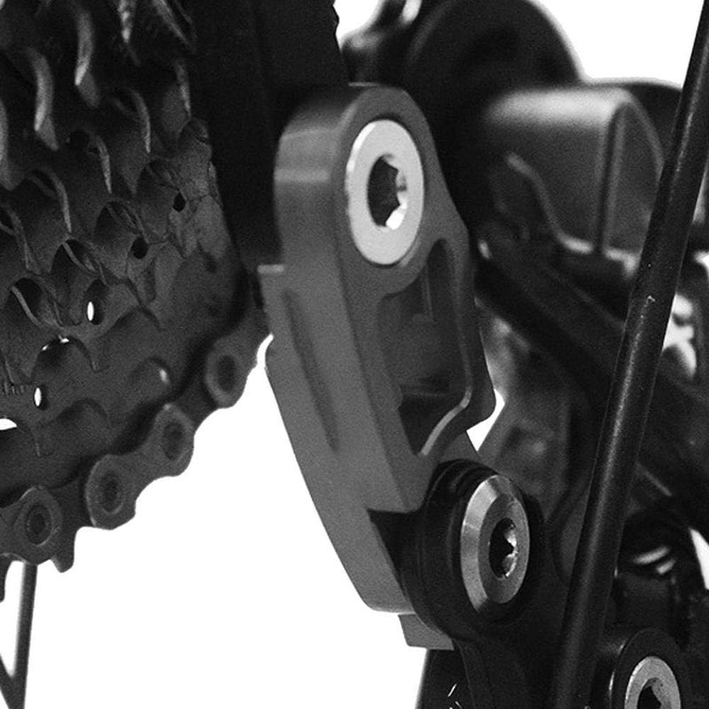 comfrt Rear Derailleur Hanger, Bike Rear Derailleur Extender Hook Bicycle Rear Derailleur Extension Gear Tail Hook Extender - Image 4