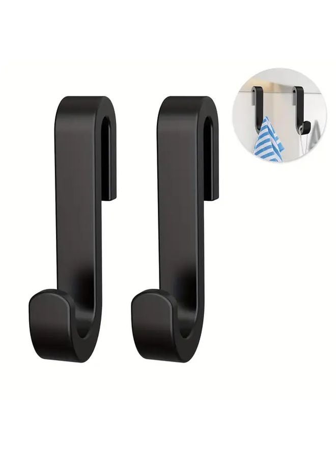 قطعة واحدة خطاف ثقيل لون أسود من السيليكون لحوض الاستحمام دون حفر منظف الحمام - Image 5