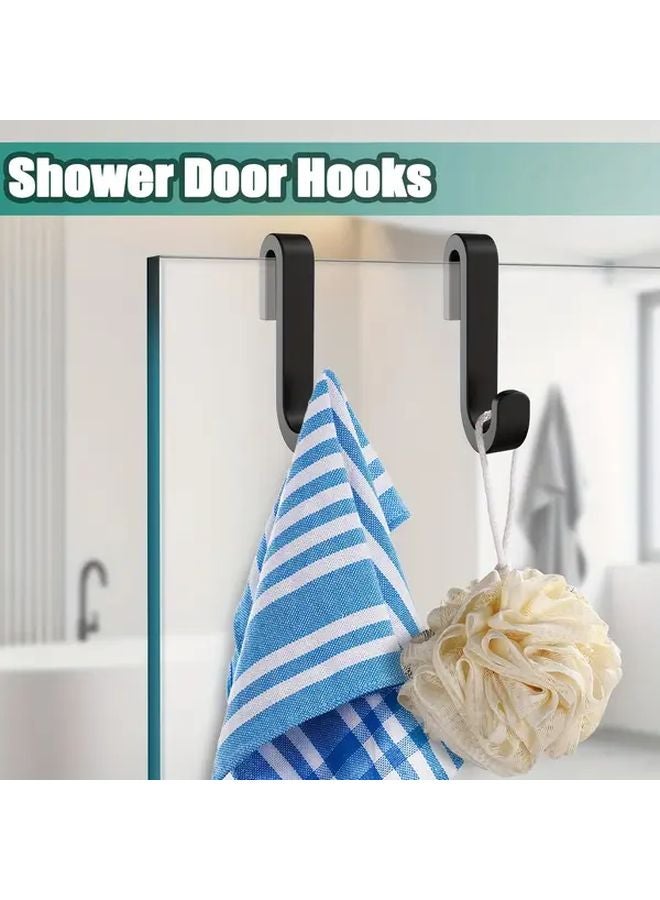 قطعة واحدة خطاف ثقيل لون أسود من السيليكون لحوض الاستحمام دون حفر منظف الحمام - Image 3