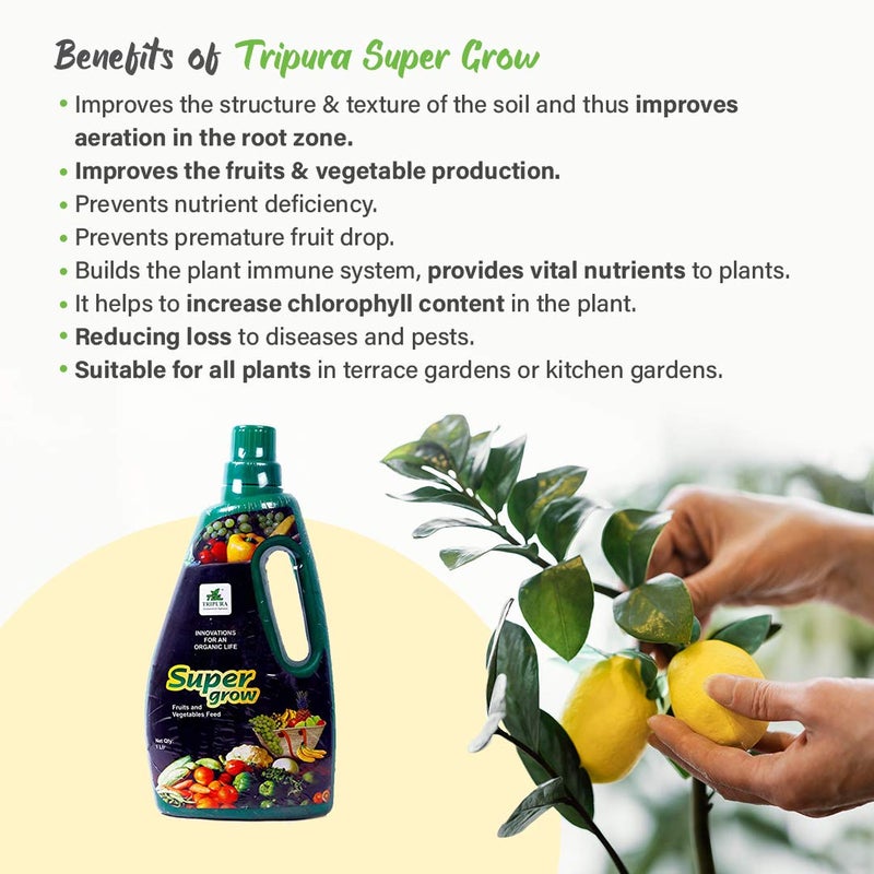 TBL TRIPURA DESTINATION FOR ASPIRATION TBL Home Gardening Organic Fertilizer kit for Independent House LawnsTerrace Kitchen - Image 3