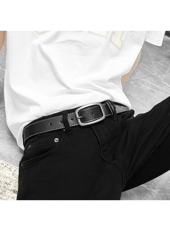 Cow Men's Leather Belt Men's Pin Buckle Belt Men's Summer Jeans Belt Casual Valentine's Day Gift For Husband - Image 4