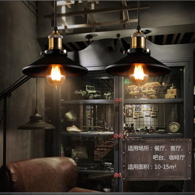 Vintage hemp rope pendant light for living room kitchen bedroom: wrought iron black metal frame with woven shade, industrial farmhouse chandelier flush mount ceiling light - Image 4