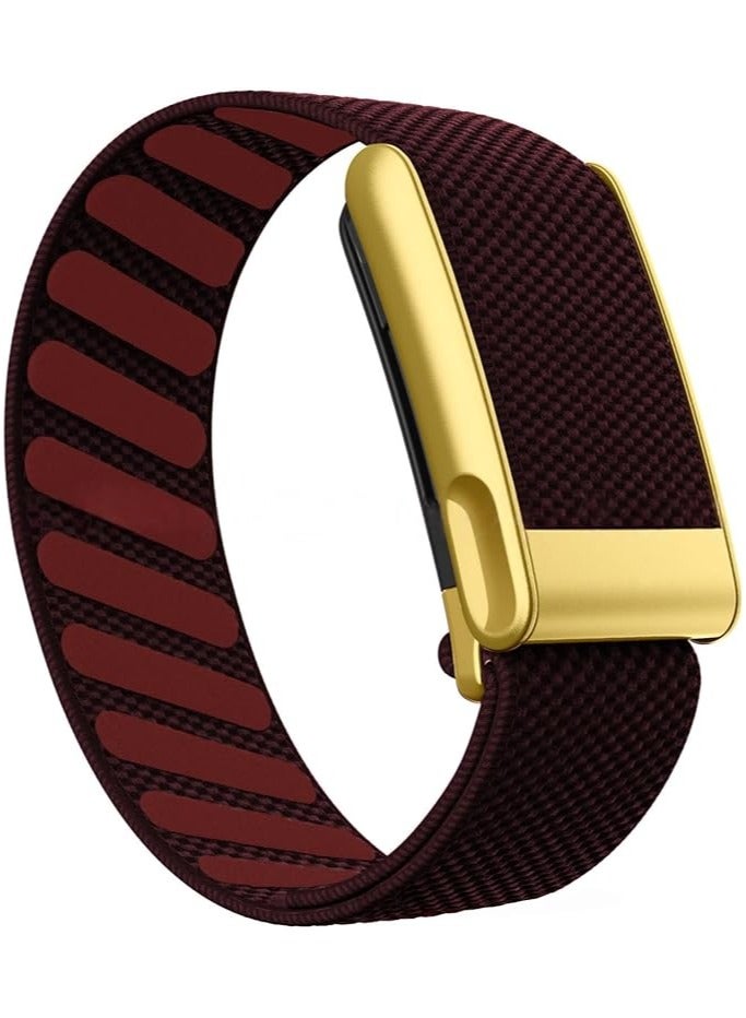 TEMPO Ultra-soft Nylon Replacement Band for WHOOP 5.0 Life /MG – ECG Compatible | Breathable, Durable & Secure Fit Strap and Adjustable Wristband Replacement Strap with U Shaped Gold Color Connector Easy to Use and Perfect for Every Occasion | NOT for Gen 4 - Image 1