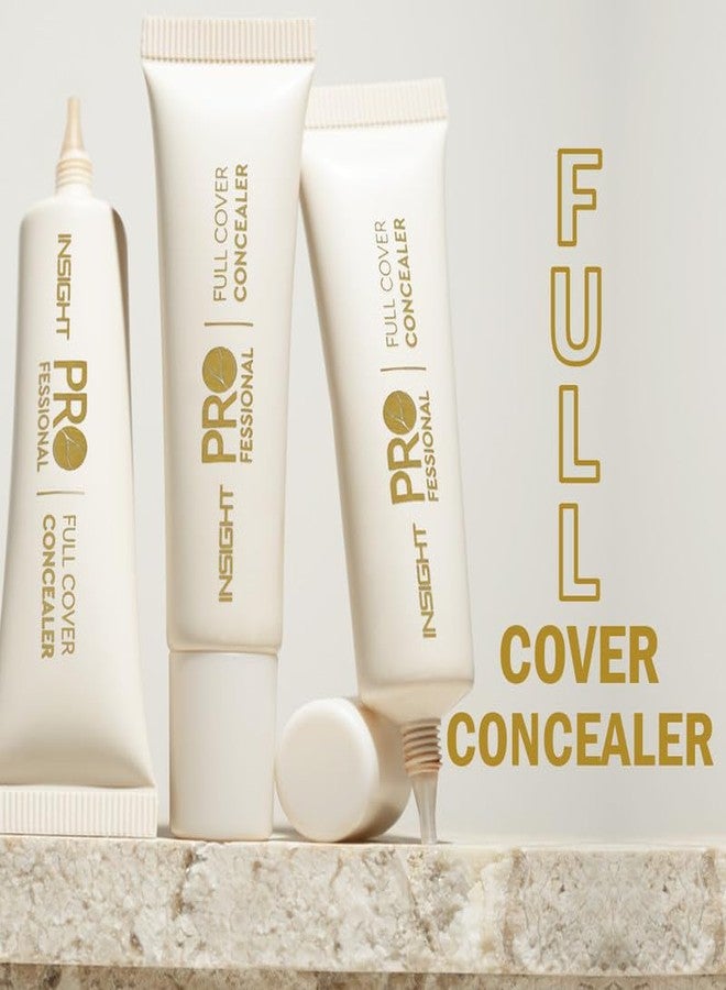INSIGHT Professional Full Cover Concealer - MN-16 | Creamy Velvety Finish | Lightweight Waterproof Formula | Easily Blendable | Enriched with Vitamin E & Almond Oil | 20 g - Image 5