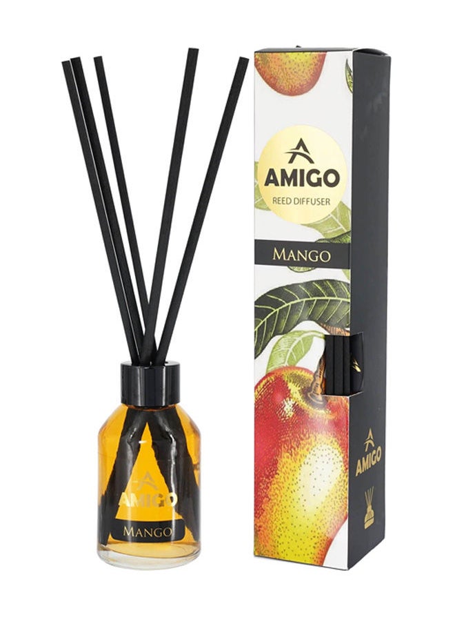 Amigo Long Lasting Reed Diffuser - Mango 110ml  - Image 1