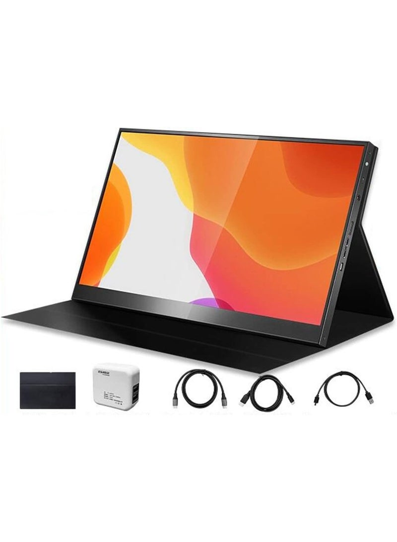 11.6" Portable Ultra-Slim External Monitor – FHD 1080P Micro-Frame Display with HDMI & USB-C, 60Hz Travel Screen for Laptop, PC, Mac - Image 1