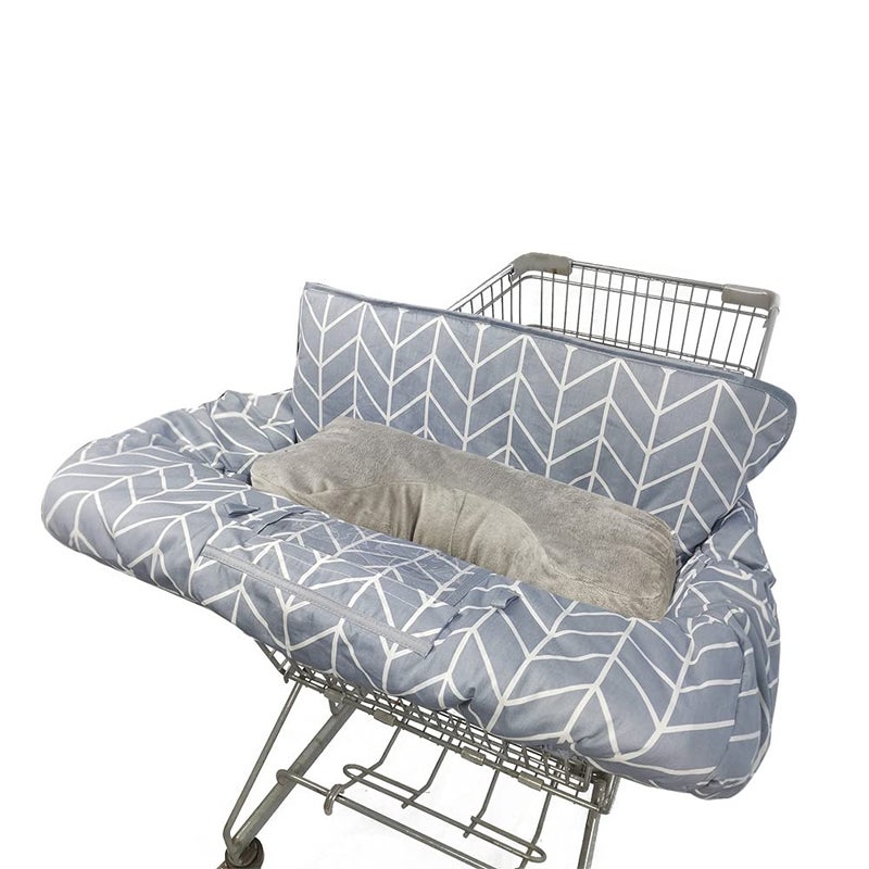 ICOPUCA Shopping Cart Covers for Baby, Seat positioner High Chair Cover, Machine Washable for Infant, Toddler, Boy or Girl - Image 1