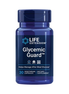 Life Extension Glycemic Guard Glucose Metabolism Supplement With Maqui Berry And Clove Extract Glutenfree Nongmo Oncedaily Vegetarian 30 Capsules  - Image 1