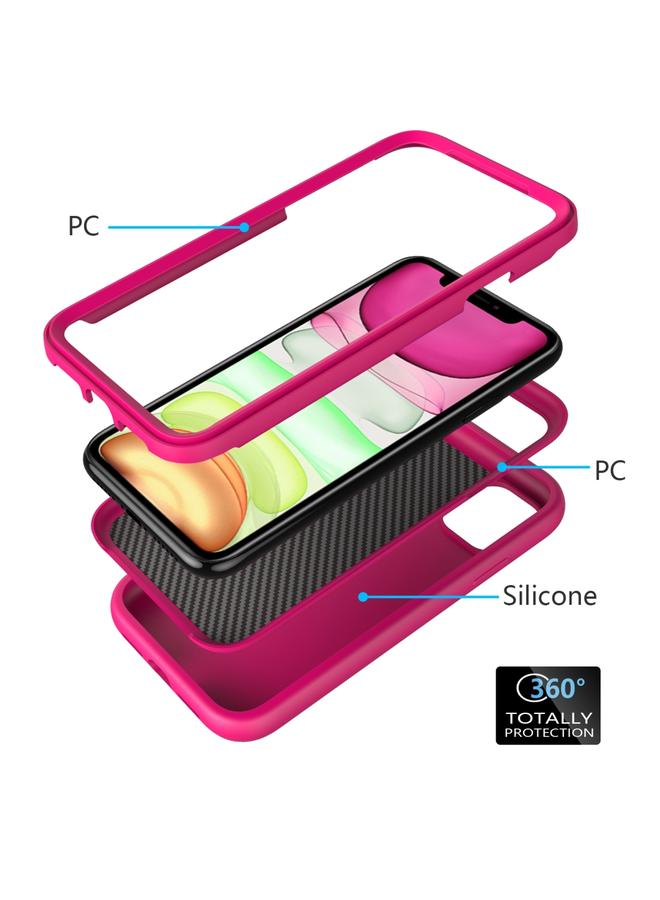 اس-توب جراب لهاتف iPhone 11 Pro بنمط موجة 3 في 1 جراب واقٍ مقاوم للصدمات من السيليكون والكمبيوتر الشخصي - Image 3