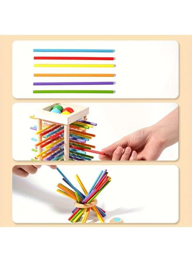 Balanced Pull Stick Game For Hand Eye Coordination And Focus Interactive Toy - Image 4