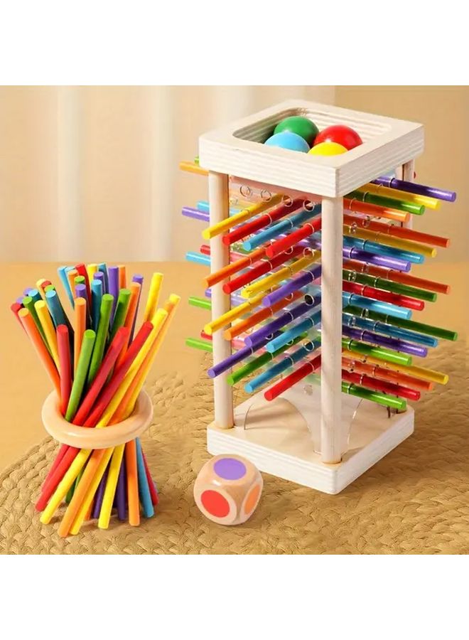 Balanced Pull Stick Game For Hand Eye Coordination And Focus Interactive Toy - Image 2