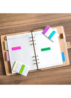 1InTheOffice علامات الفهرسة اللاصقة لتبويب الصفحات للمستندات والكتب والأوراق والمفكرات والتصنيف والمحافظ (80 عبوة)  - Image 5